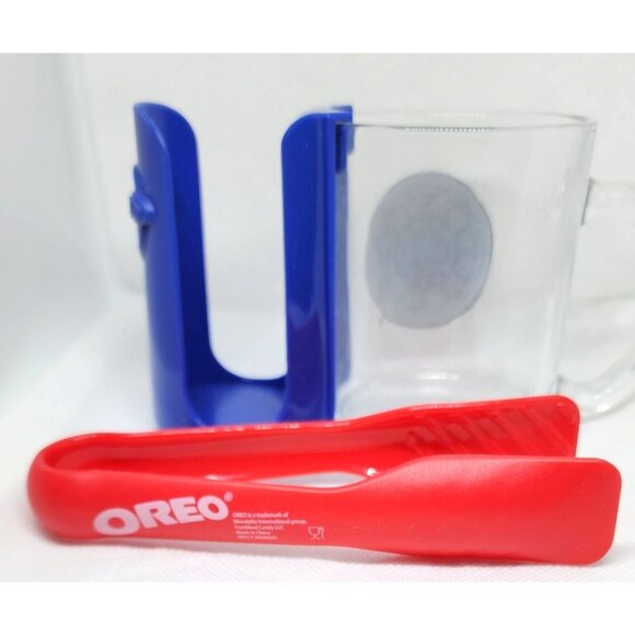 2020 Frankford Candy Oreo Cookie Dunker Mug With Red Dunking Spoon - Picture 4 of 6